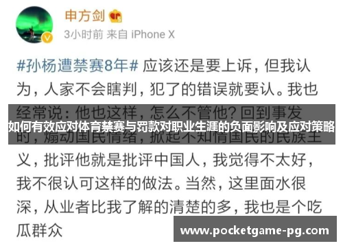如何有效应对体育禁赛与罚款对职业生涯的负面影响及应对策略